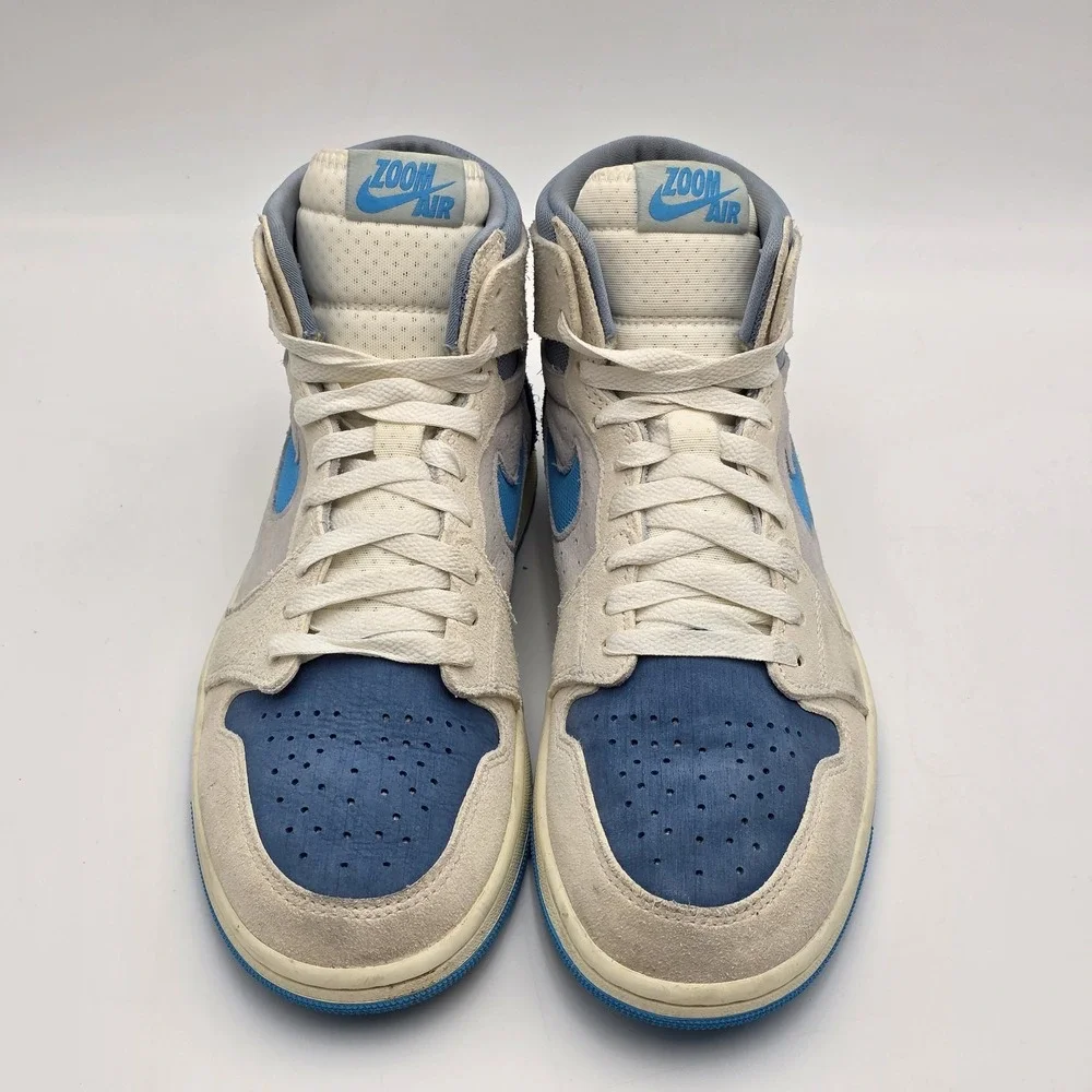 Air Jordan 1 High Zoom Comfort 2 Dark Powder Blue DV1307-104‎ Men's Size 8.5